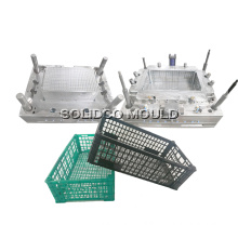 Plastic Vegetables Crate Mould, Fruit Basket Mold